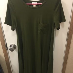 XS Military Green LulaRoe Carly